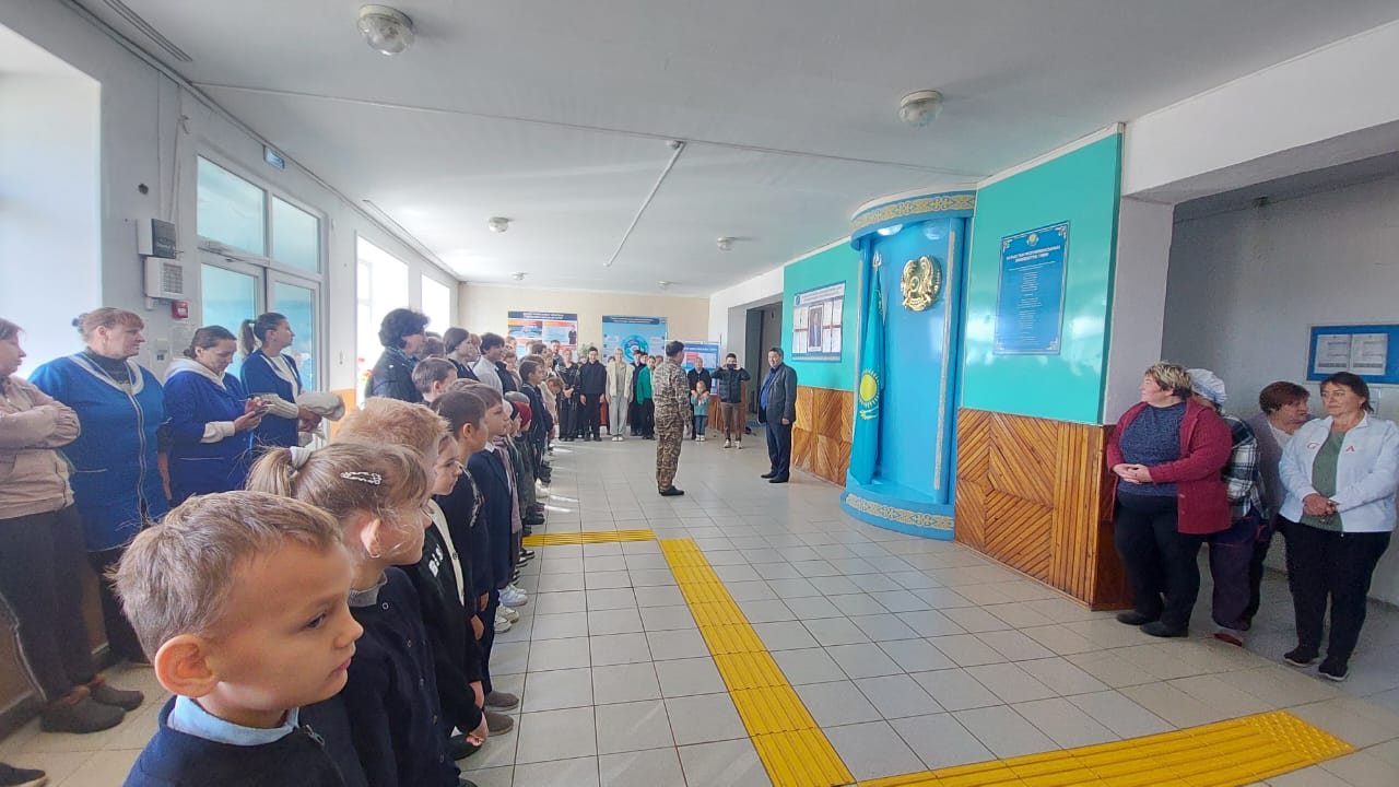 9 қазанда "Ясновка орта мектебі" КММ-де терроризмге қарсы қорғау бойынша жоспарлы оқу-жаттығулар өткізілді.